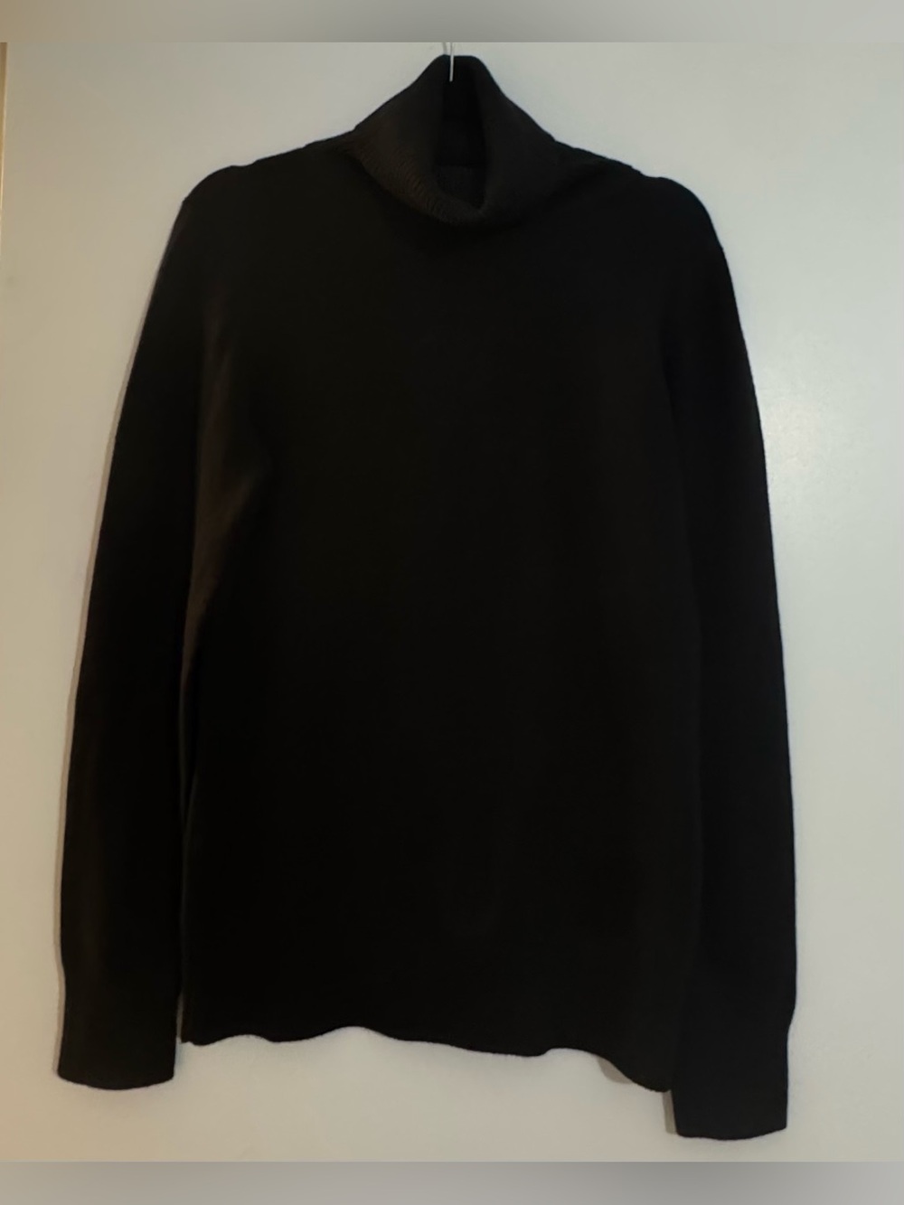 French Connection Black Turtleneck Sweater Size Large Like New